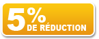 5% de réduction